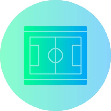 Futbol topu vektör simgesi