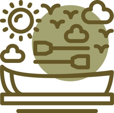 yemek keki ikonu ana hatlarıyla