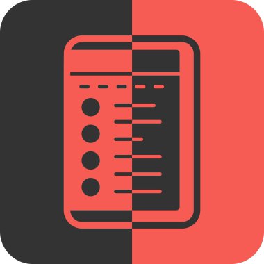 kitap web simgesi, basit vektör illüstrasyonu