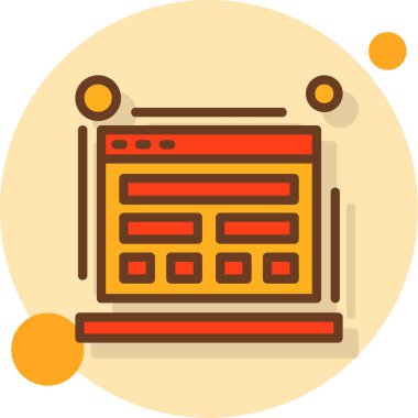 Radyonun vektör illüstrasyonu