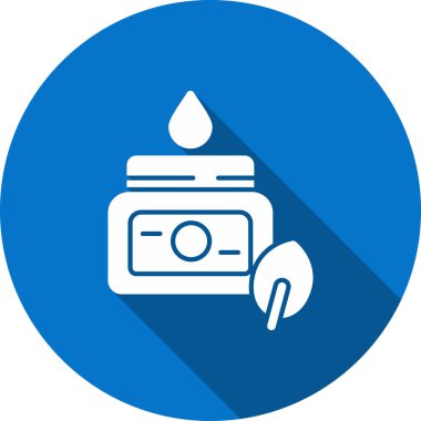 Modern gaz ikonunun vektör illüstrasyonu