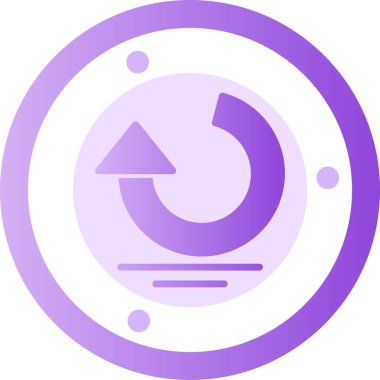 ok simgesi, vektör illüstrasyonu