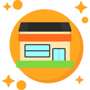 ev simgesini düz bir şekilde inşa etmek