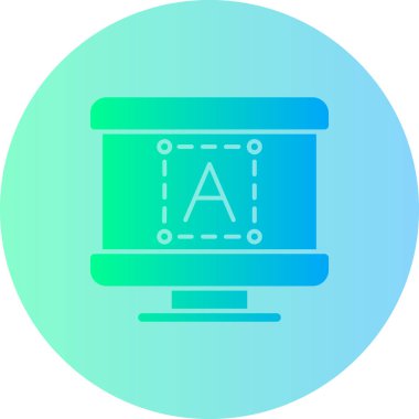 Web simgesi, vektör illüstrasyonu