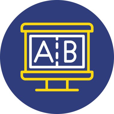 dosya biçimi simgesi, illüstrasyon vektör tasarımı