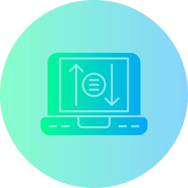 seo modern simgesinin vektör illüstrasyonu