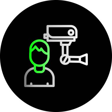 cctv vektör illüstrasyon tasarımı