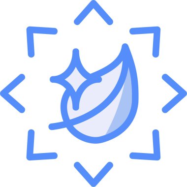 Su damlası. Basit tasarım