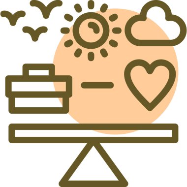 Aşk günü. Basit resimleme