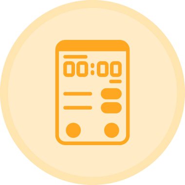 Çalar saat. Web simgesi