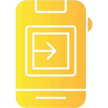 Vektör Mobil simge illüstrasyonu