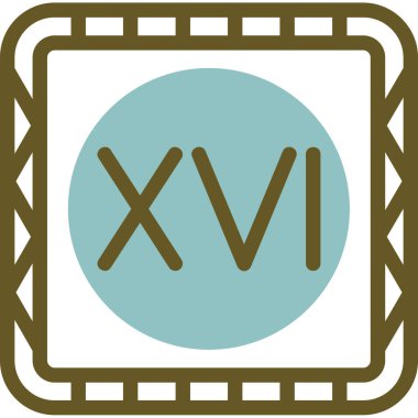 Bir b simgesinin vektör illüstrasyonu