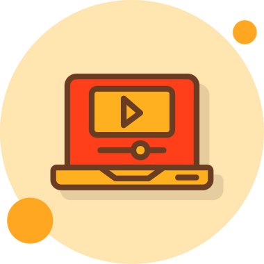 bilgisayar simgesi vektör illüstrasyonu