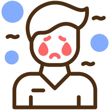 Ağlayan yüz simgeleri simgesi