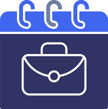 Çanta. Web simgesi basit illüstrasyon