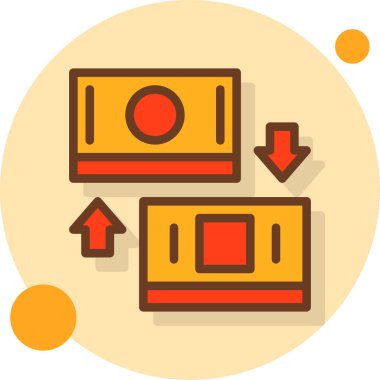 Seo simgesinin vektör illüstrasyonu