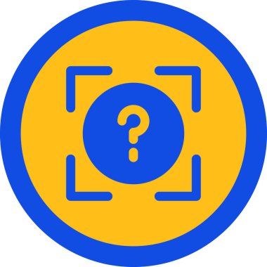 Bir b eksikliği simgesinin vektör çizimi