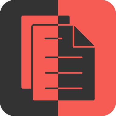 dosya belgesi düz vektör simgesi