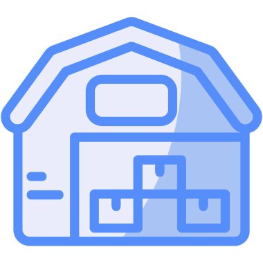 Ev simgesi, vektör illüstrasyonu basit tasarım