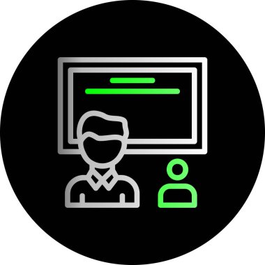 seo modern simgesinin vektör illüstrasyonu