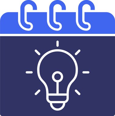 Ampul. Web simgesi basit illüstrasyon