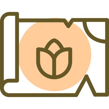 kitap simgesi, vektör illüstrasyonu