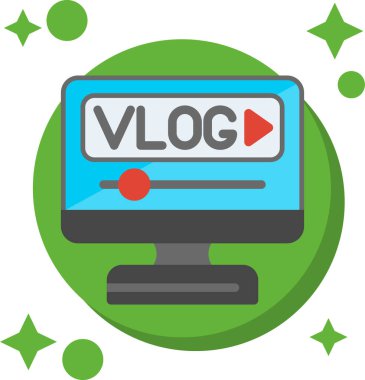 Video blogunu gösteren kavramsal el yazısı. iş fotoğrafı metni düzenli olarak bireysel ya da İnternet 'te ya da İnternet' te çalışan bir video