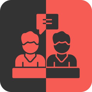 Müşteri desteği vektör simgesi