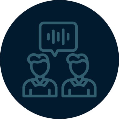 İş ve finans simgesinin vektör illüstrasyonu