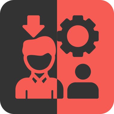 İşadamı Düz Vektör Simgesi