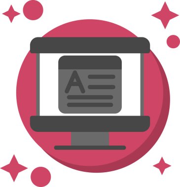 İnternet alışveriş simgesi. vektör illüstrasyonu