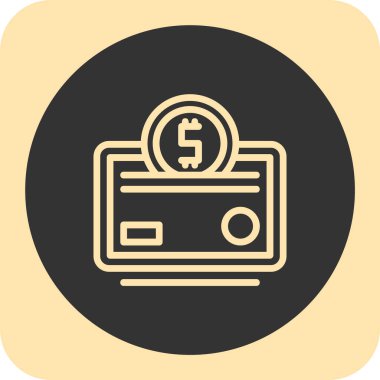 para simgesi vektör illüstrasyonu