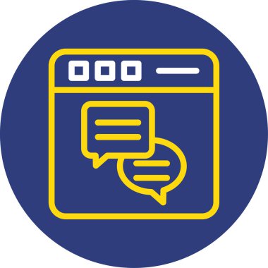 Dizüstü bilgisayar simgesi vektör çizimi