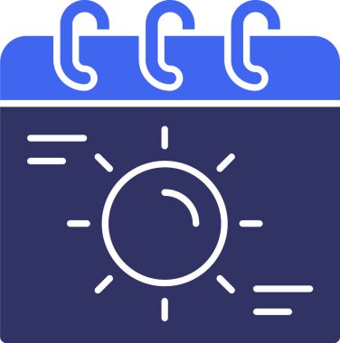 Hava durumu. Web simgesi basit illüstrasyon