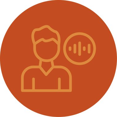 iş adamı simgesi, vektör illüstrasyonu