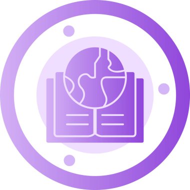 Kitap. Web simgesi basit illüstrasyon