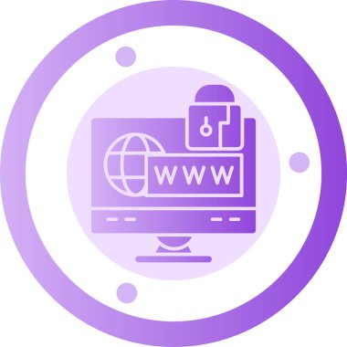 Tarayıcı ağı. Basit illüstrasyon