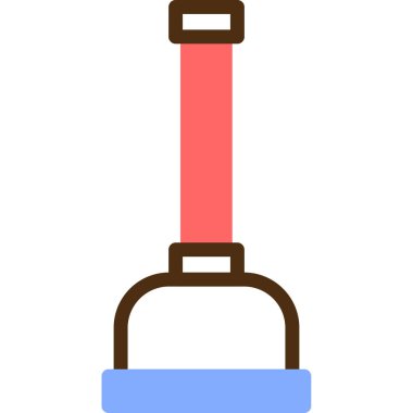 Pipo. Web simgesi basit illüstrasyon