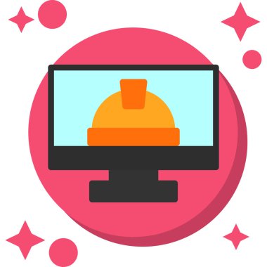 bilgisayar simgesi vektör illüstrasyonu