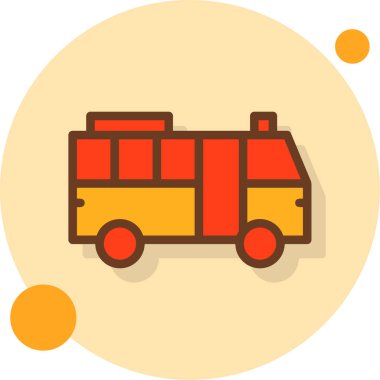 yangın söndürücü ikon vektör illüstrasyonuName