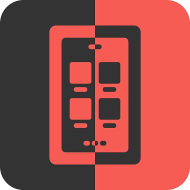 vektör telefon simgesi çizimi