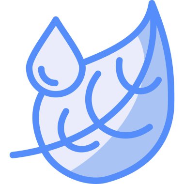 Su damlası. Basit tasarım