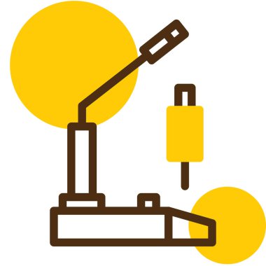 Lamba. Web simgesi basit illüstrasyon