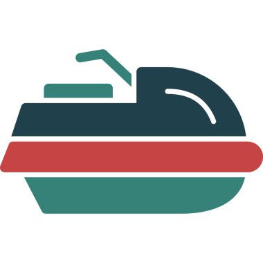 Gemi. Web simgesi basit tasarım