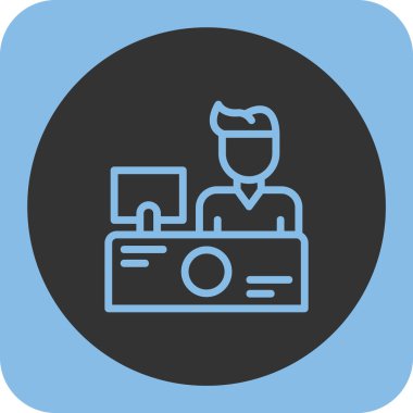 seo modern simgesinin vektör illüstrasyonu