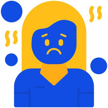 hastalık ateşi ikonu