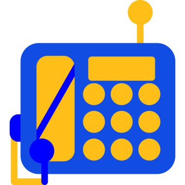 Hesap makinesi. Web simgesi basit illüstrasyon