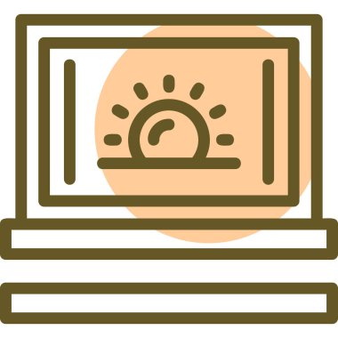 modern simge vektör illüstrasyonu