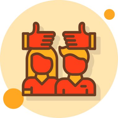 insanlar simge vektör sembol tasarımı