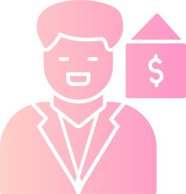 Dolar simgesi vektör illüstrasyonu